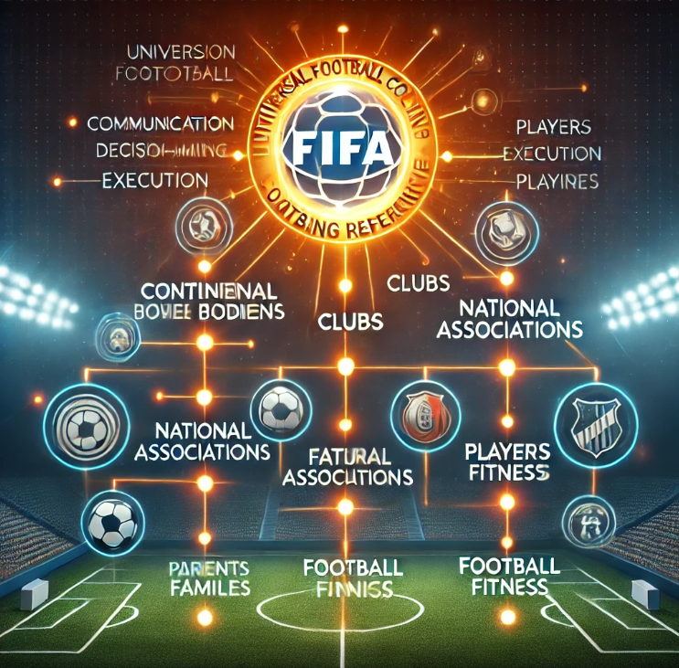 Framework of Football Organizations: A Unified Pathway Using CDEF