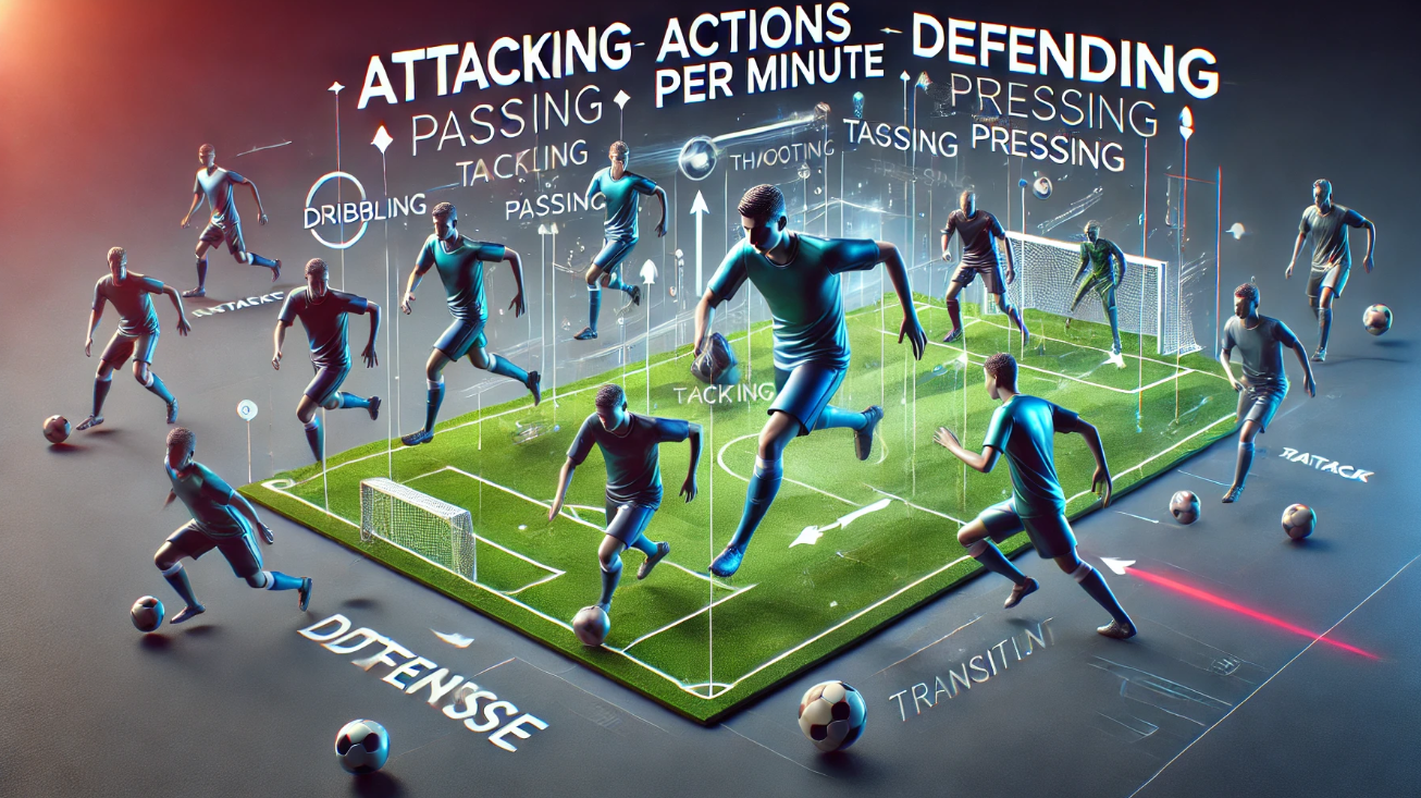 Understanding Actions in Football: The Importance of Attacking, Defending, and Transitioning
